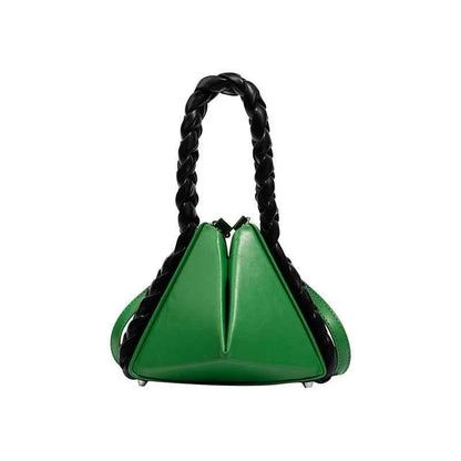 Fried Dough Twists Bag - Handheld Geometric Fashion for Bold Style & Individuality - Shello's Creative Boutique