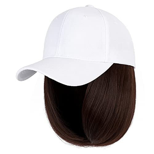 Wig Women's Hooded Wig European and American Personalized Short Straight Hair Chemical Fiber Wig Multi Color Wigs Headcover eprolo