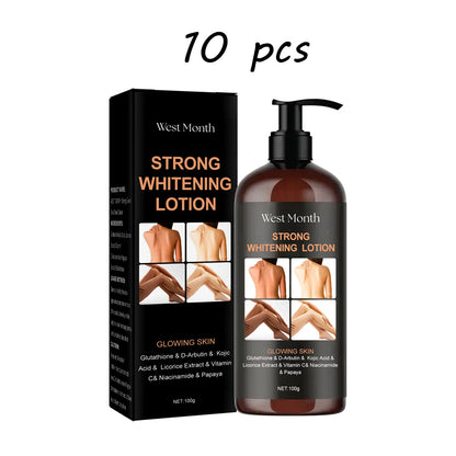 West Month 100ML Strong Whitening Cream Lasting Hydrating Nourishing Improve Dull Skin Balance Skin Glowing Body Care Lotion - Shello's Creative Boutique