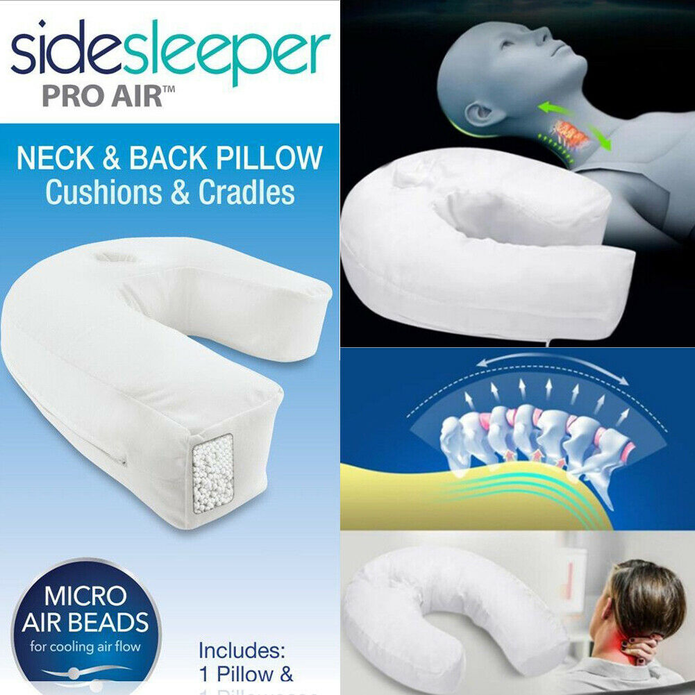 Hot High Plus Side Sleeper Pillow Sleep Buddy U Shaped Pillow Waist Support Pillow-in Body Pillows from Home eprolo