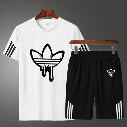 Men's Shorts Casual Suits Sportswear Mens Clothing Man Sets Pants Male sweatshirt Men Brand Clothing - Shello's Creative Boutique