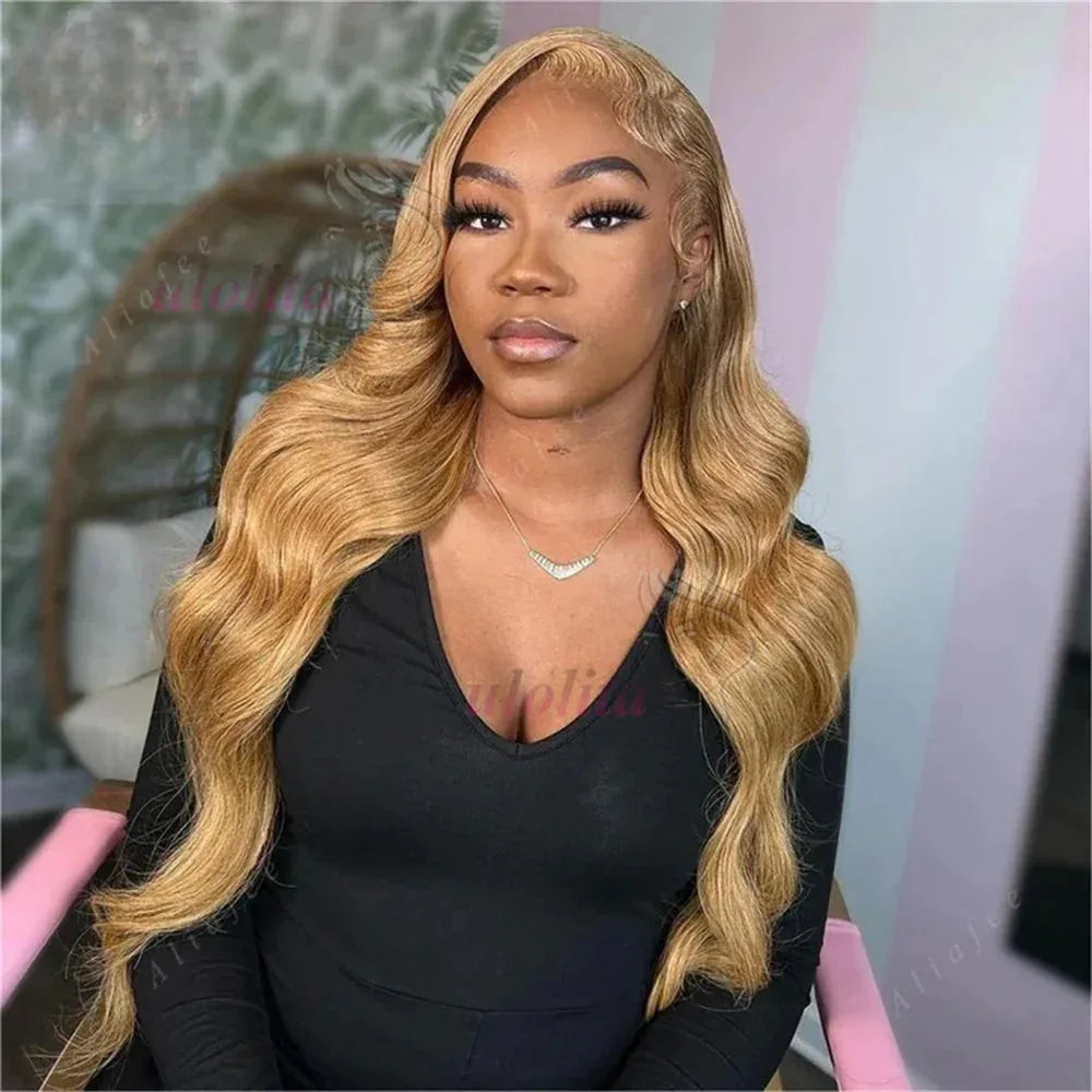 Honey Blonde Brazilian Body Wave Hair Bundles - 100% Raw Human Hair Extensions - Shello's Creative Boutique