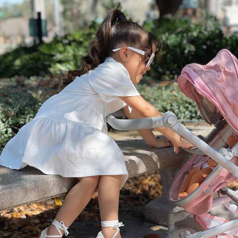 Children's Wear New Ins Style Children's Wear Girl's Dress Spring And Summer Fashion New Princess Skirt eprolo