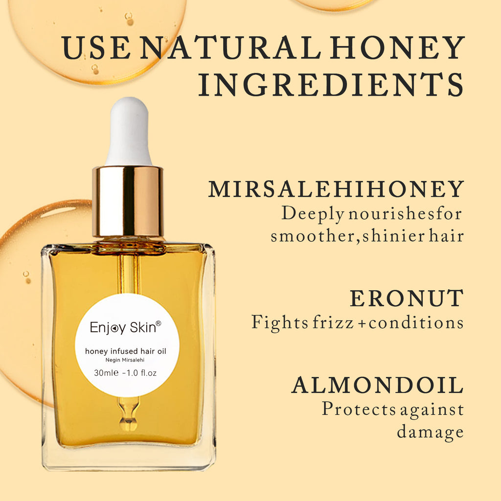 Professional Supplier Honey Hair Oil For Straighten Hair Repair Moisturizing Hair Serum eprolo