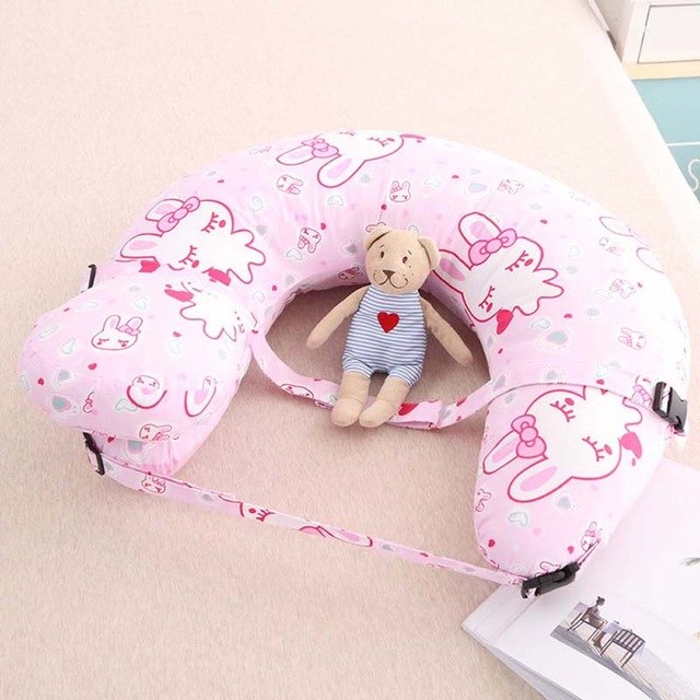 Breastfeeding Pillow Multifunctional Nursing Pillow Newborn Baby Feeding U-shaped Pillow Pregnant Woman Waist Comfort Cushion eprolo