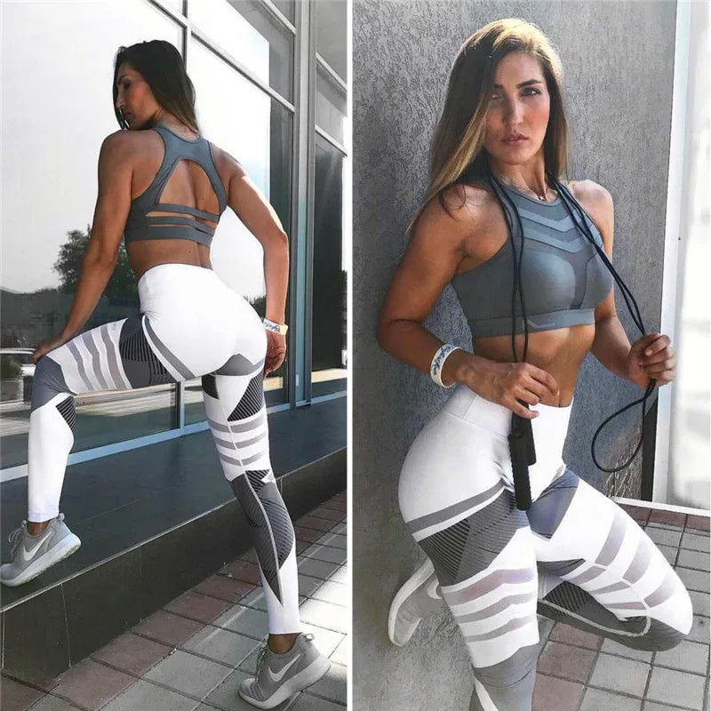 Yoga Pants S-XXXL Plus Size Leggings Sport Women Fitness Legging Slim Stretch Running Tights Women Leggins Ropa Deportiva Mujer - Shello's Creative Boutique