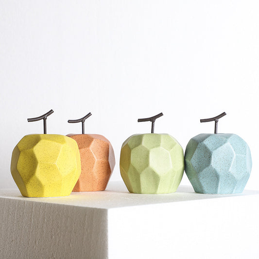 Ceramic Apple Ornaments Modern Minimalist Living Room TV Cabinet Home Decorations Fruit Ornaments eprolo
