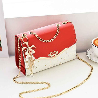 Korean Sequin Crossbody Bag for Women - Stylish Single Shoulder Mobile Wallet Bag - Shello's Creative Boutique