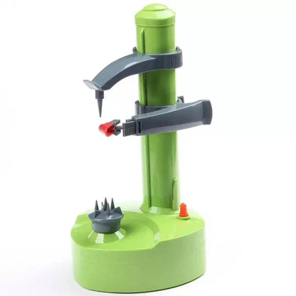 Multifunctional Automatic Peeler Electric Spiral Apple Peeler Slicer Fruit Potato Automatic Battery Powered Peeler Kitchen Tools - Shello's Creative Boutique
