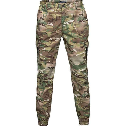 Mege Brand Men's Camo Jogger Pants - Fashion Streetwear Casual Camouflage Tactical Military Cargo Trousers - Shello's Creative Boutique