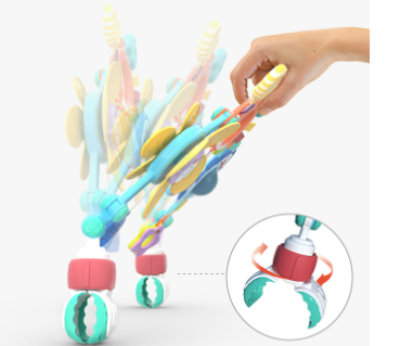 Crab bed bell for infants and young children, ringer for children 0-1 years old, hanging comforting and puzzle cart pendant eprolo