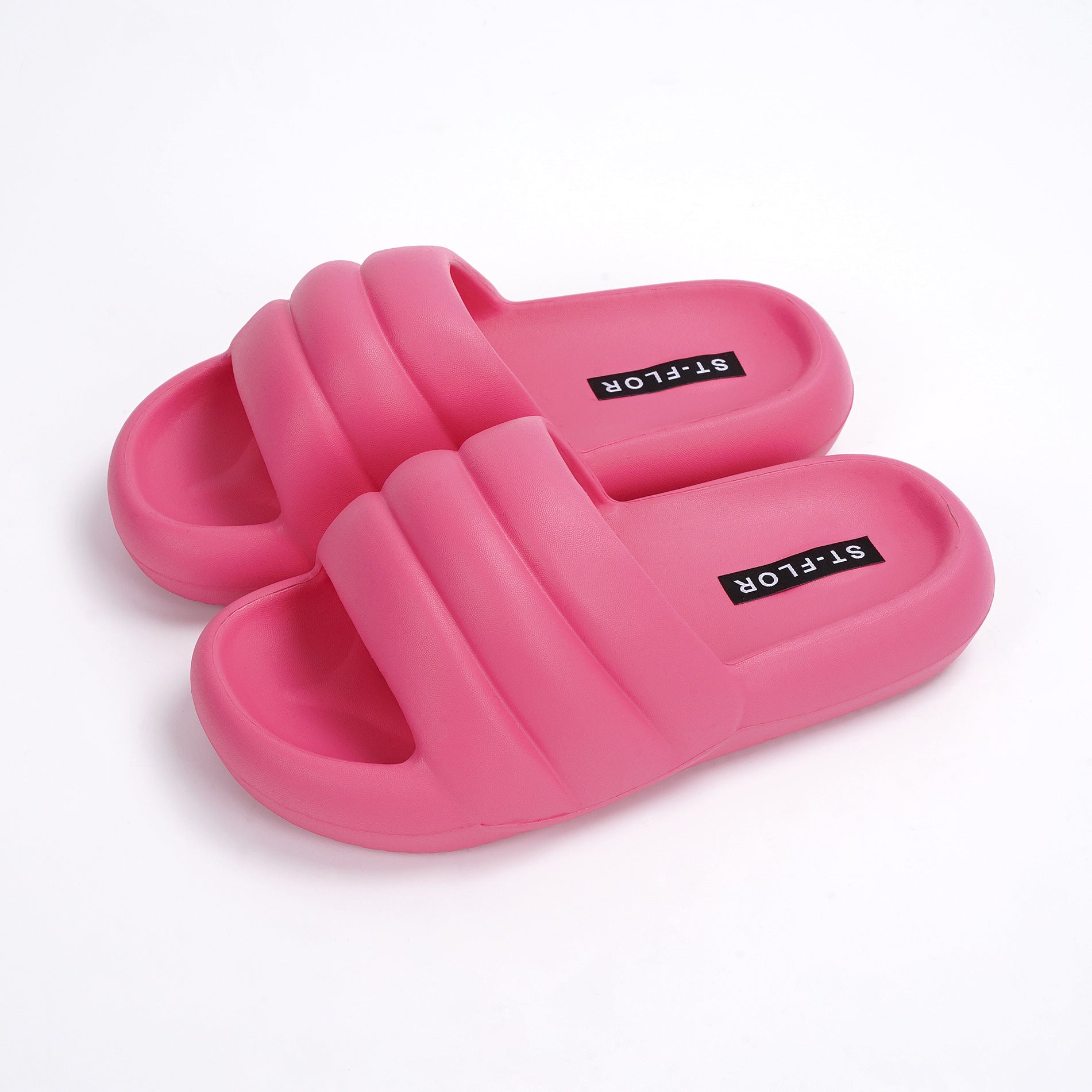 Step On Shit Slippers EVA Rubber Plastic Simple Leisure Home Men And Women Tide Slippers Flat Bottom Slippers Wear Slippers eprolo