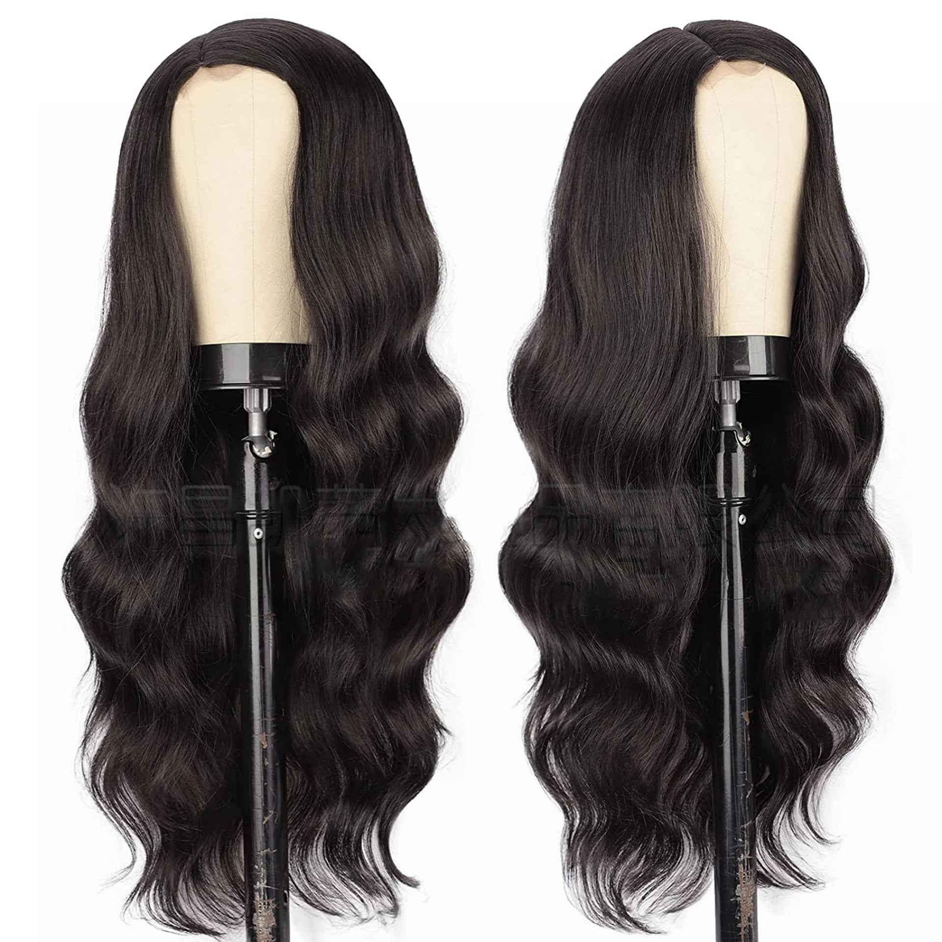 Synthetic European and American Wigs With Long Curly Hair Women's Front Lace Wigs