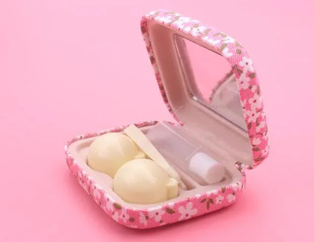 Cute Eyelash Case for Strip False Eyelashes Portable Lash Cases for Pretty Girl Smart Eyelash Tools - Shello's Creative Boutique