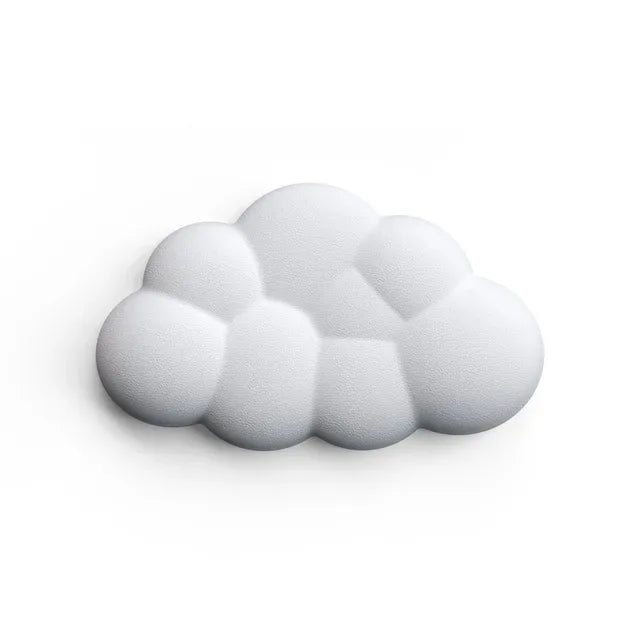 Mouse pad with wrist rest keyboard cloud anti-slip memory foam desktop office gamer mouse wrist rest - Shello's Creative Boutique