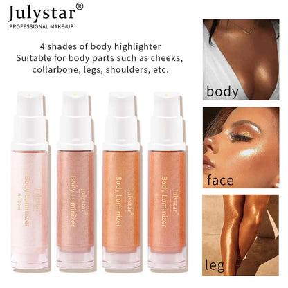 New Full-Body Beach Sexy Highlighter Lotion Brightening Skin And Brightening Highlighter Liquid Milk Body Highlighter - Shello's Creative Boutique