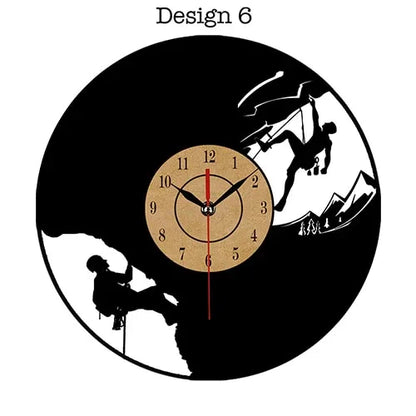 Vinyl Record Wall Clock – Modern Art & Timeless Music-Inspired Decor - Shello's Creative Boutique