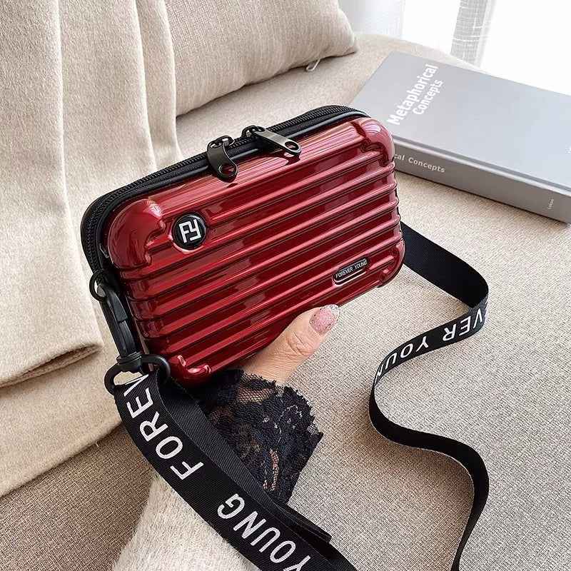 7-Inch Crossbody Bag - Shoulder Hand Storage Suitcase Small Bag