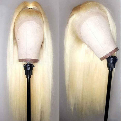 613 Blonde Long Straight Lace Front Wig - Synthetic - Shello's Creative Boutique