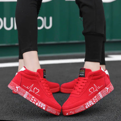 Couple's casual shoes Spring and Autumn new board shoes Men's trendy shoes Youth casual women's sports shoes Men - Shello's Creative Boutique