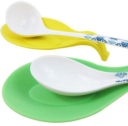 Kitchen Tools Accessories Silicone Spoon Mat,Spatula European Style Spoon Pad eprolo