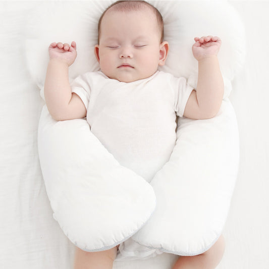 Baby Stereotyped Pillow Summer Breathable Comfort Pillow To Correct Head Shape Head Guard Sleeping Newborn Baby Anti-Bias Head eprolo
