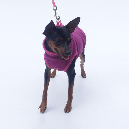 Cozy Winter Dog Sweater - Soft Fleece Pet Jacket for Small to Large Dogs