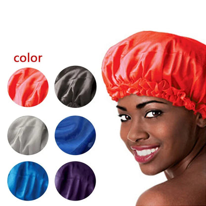 Protect Your Hair with Shower Hat Night Sleep Cap! - Shello's Creative Boutique