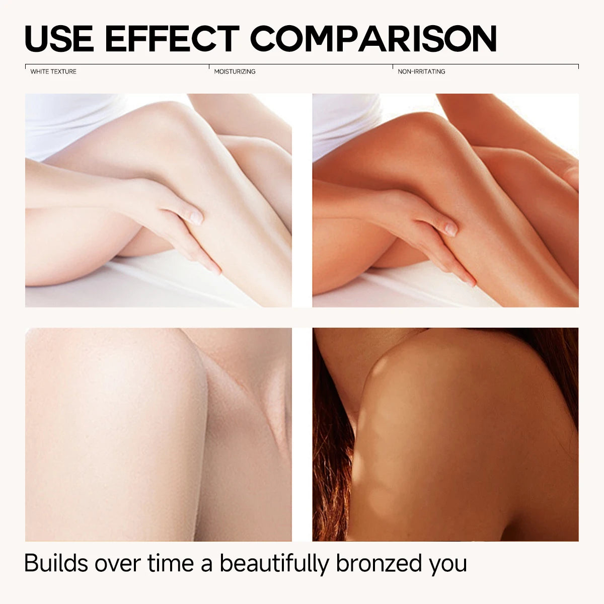 self-tanning lotion can be used on all parts of the face and body to hydrate and moisturize. faster and deeper tanning effects - Shello's Creative Boutique