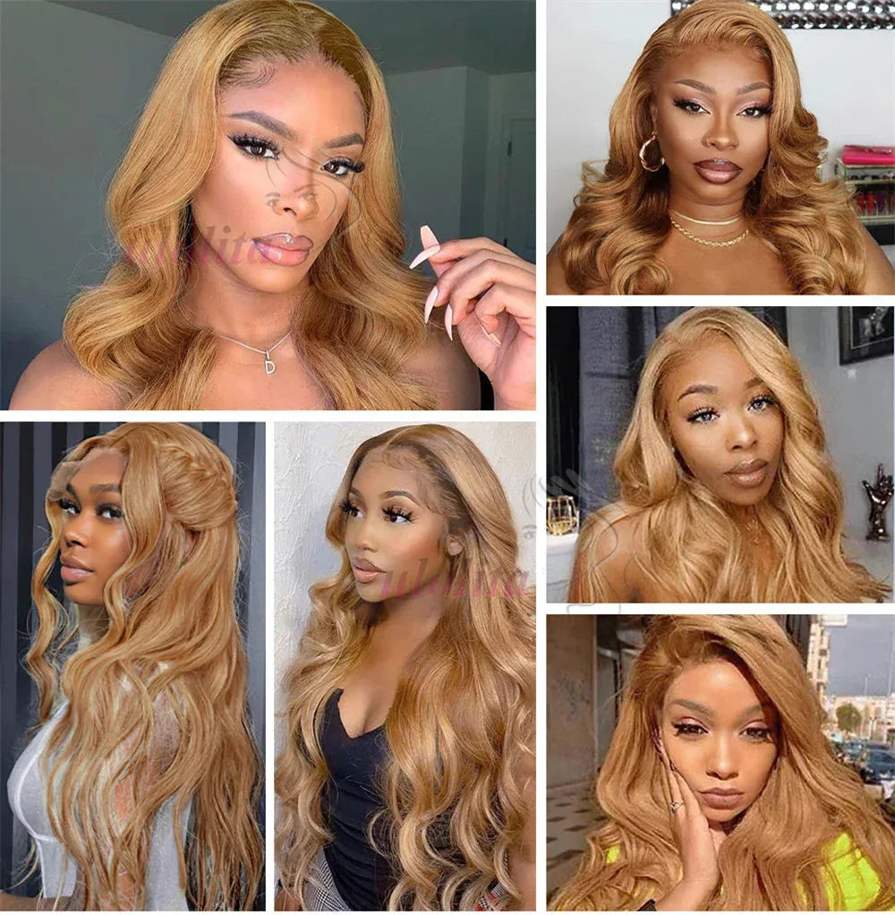 Honey Blonde Brazilian Body Wave Hair Bundles - 100% Raw Human Hair Extensions - Shello's Creative Boutique