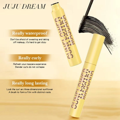 Slim Volume Mascara Black Waterproof Long-lasting Mascara Curls Up Long-Lasting Smudge-Proof Easy to Apply Unisex Eye Makeup - Shello's Creative Boutique