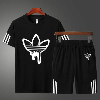 Men's Shorts Casual Suits Sportswear Mens Clothing Man Sets Pants Male sweatshirt Men Brand Clothing - Shello's Creative Boutique