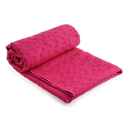YOUGLE Non Slip Yoga Mat Cover Towel Blanket For Fitness Exercise Pilates Training - Shello's Creative Boutique