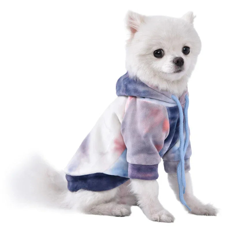 Plush Hoodie for Dogs & Cats - Cozy Winter Pet Clothing - Shello's Creative Boutique