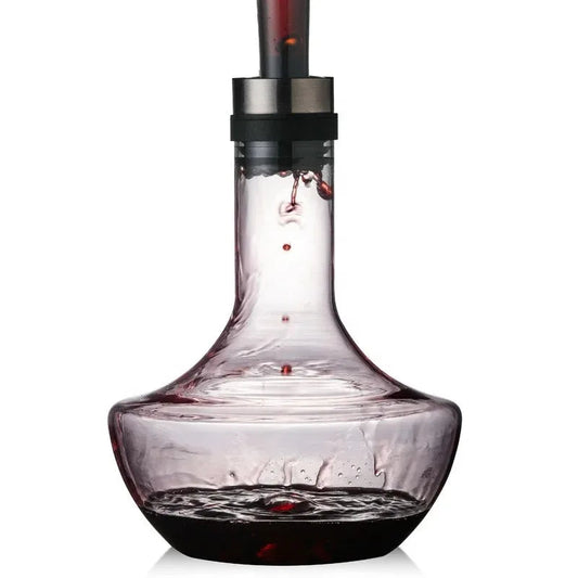Wine Decanter Built-in Aerator Pourer Carafe Red Wine Decanter 100% Lead-free Crystal Glass Wine Hand-held Aerator eprolo