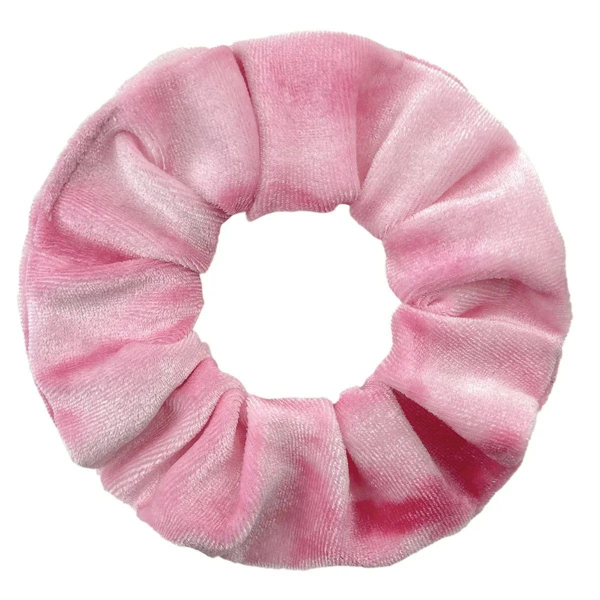 Tie dye velvet zipper large intestine loop - Shello's Creative Boutique