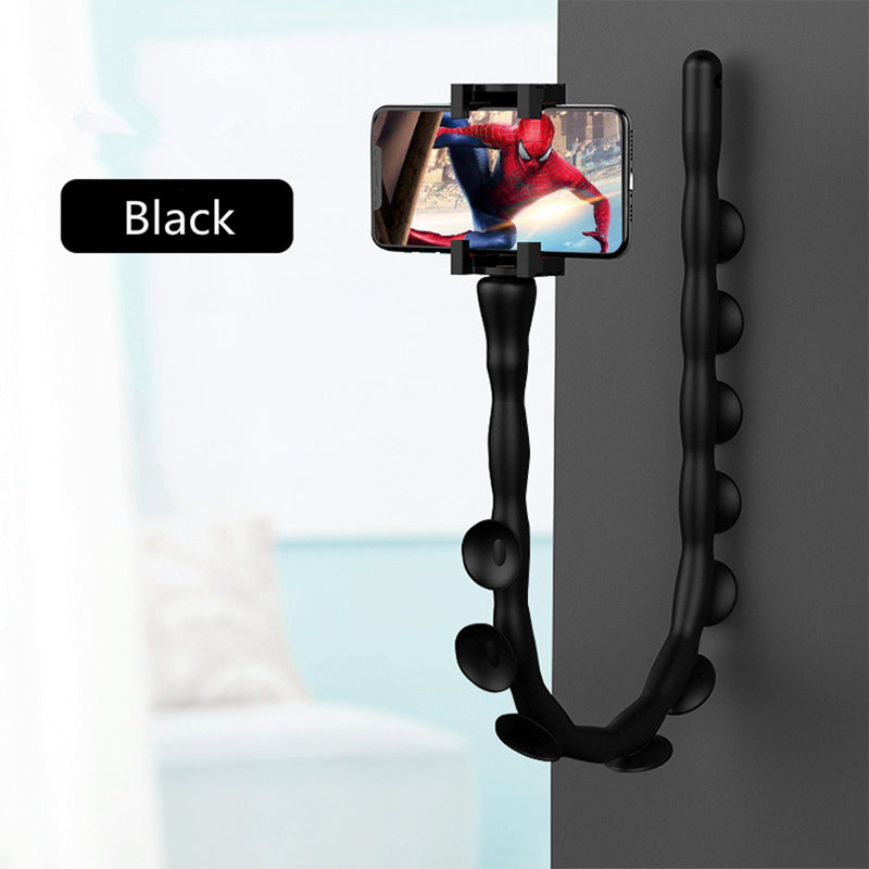 Suction Cup Lazy Phone Holder Caterpillar Cell Phone Holder Desktop Flexible Worm Car Mount Home Cute Phone Wall Bracket Bicycle eprolo