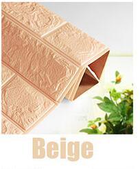 DIY Self-Adhesive 3D Wall Stickers – Stylish Foam Brick Wallpaper for Home Decor - Shello's Creative Boutique