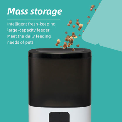 Wifi Smart APP Pet Feeder Household use Microchip Dog Automatic Pet Feeder Automatic Pet Feeder eprolo