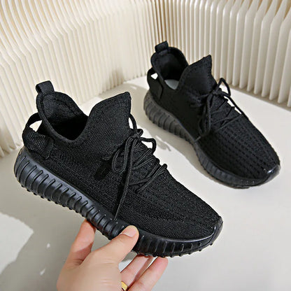 Coconut shoes for both men and women, summer breathable fly woven shoe covers, casual sports shoes, couple's mesh shoes - Shello's Creative Boutique