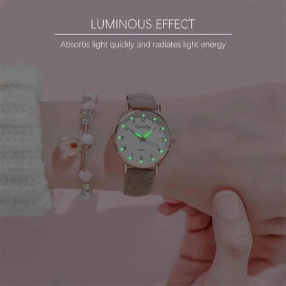 Women Watches Simple Vintage Small Watch Leather Strap Casual Sports Wrist Clock Dress Wristwatches Reloj mujer - Shello's Creative Boutique