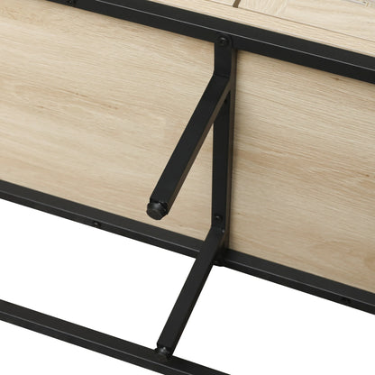 Luxury Rattan 4-Door Storage Cabinet - Large Sideboard Buffet with Elegant Design - Shello's Creative Boutique