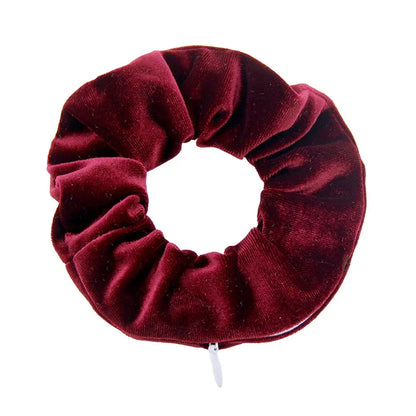 Tie dye velvet zipper large intestine loop - Shello's Creative Boutique