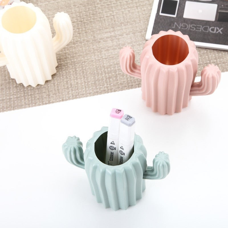 Can Be Used As a Vase/Pen Holder, Desktop Cactus, Desk, Multifunctional Storage, Flower Arrangement, Vase, Pot, Decoration eprolo