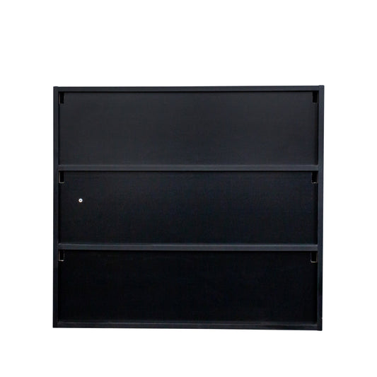 Black Glass Door Shoe Box Shoe Storage Cabinet With RGB Led Light eprolo