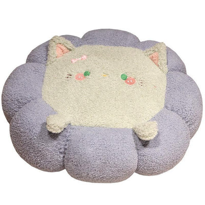 Cool Summer Ice Bean Cushion – Fun & Cozy Cartoon Futon Tatami Seat Pad - Shello's Creative Boutique
