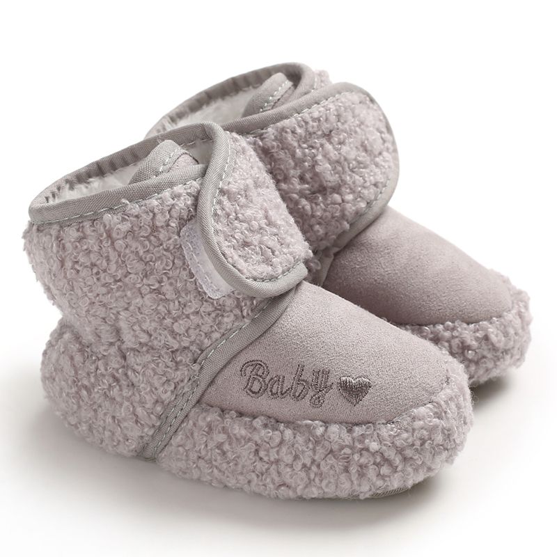 Baby Winter Warm First Walkers Cotton Baby Shoes Cute Infant Baby boys girls shoes soft sole indoor shoes for 0-18M eprolo