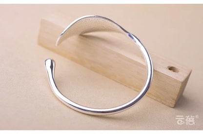 Silver Plated Leaf Charm Bracelets & Bangles For Women Wedding Adjustable Bracelet Pulseira Feminina SL206 - Shello's Creative Boutique