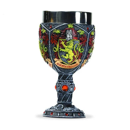 Creative Stainless Steel Goblet & 3D Resin Coffee Cup Artistic Goblet Resin Wine Glass Cups Drinkware Mugs - Shello's Creative Boutique