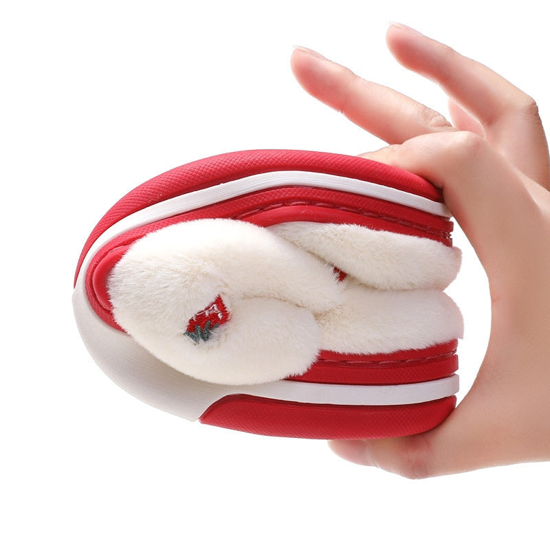 Fashion Fruit Indoor Slippers Women Warm Plush Home Slipper Anti-slip Soft Lovers Winter Shoes Banana Cherry Ladies Slides SH450 eprolo